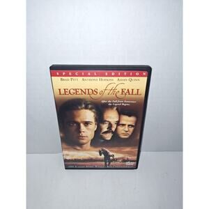 Legends Of The Fall Special Edition Columbia DVD Movie Brad Pitt Anthony Hopkins